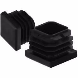 Contera Interior Plastico Cuadrada - Medida exterior: 30x30 mm. - Medida interior: 22x22 mm. - Realizada en plastico (polieti ...