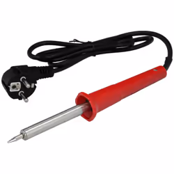 Soldador / Grabador 40 Watt. - Potencia 40 w. - Punta recta extraíble. - Incluye soporte de apoyo. - Instrucciones de operaci ...