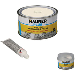 Maurer - Masilla Para Marmol Color Beige 375 ml. Con Endurecedor