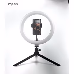 Ring Light Imperii - Anneau lumineux de remplissage avec support de trépied pour téléphone