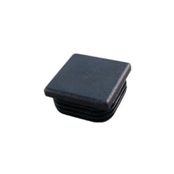 Finish - Embout rentrant tube carré 16mm noir - fortaps - 15-16X16