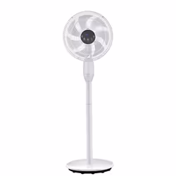 HTW -VP-25YM, Ventilateur à lame domestique, Blanc, Sol, Acrylonitrile-Butadiène-Styrène (ABS), 30 cm, Acrylonitrile-Butadièn ...