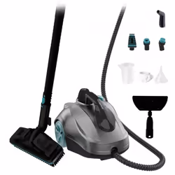 Nettoyeur vapeur à traîneau - EasyHome - HydroSteam 2000 - 2000W - Réservoir 2L - 16 accessoires