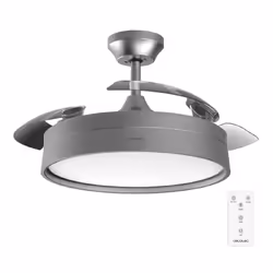Cecotec Ventilateur de plafond avec lampe Energysilence Aero 4200 invisible steel