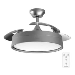 Cecotec Ventilateur de plafond avec lampe Energysilence Aero 4200 invisible steel