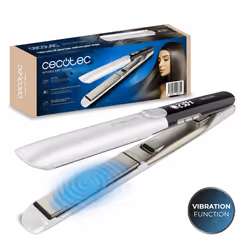 Cecotec RitualCare Twerk, Fer à lisser, À chaleur, 160 °C, 230 °C, Blanc, LED
