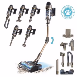 Cecotec Conga Rockstar 12500 Stellar AquaPet Flex, Aspirateur traineau, Sans sac, Anthracite, Sec&humide, HEPA, Filtrage