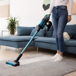 Cecotec Conga Rockstar 7500 Astral ErgoWet Animal T Aspirateur-balai 2 en 1 Batterie Sec&humide Sans sac 680 W Noir, Gris, Turquoise - Vue supplémentaire 5