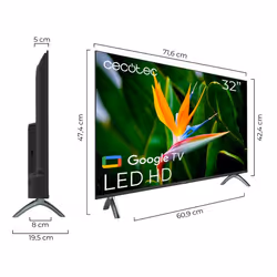 Cecotec 00985 TV 81,3 cm (32") HD Smart TV Wifi Noir