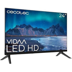 TV LED 24 Pouces - CECOTEC - Série A5 ALH50024 - Résolution HD - Smart TV VIDAA - Dolby Audio