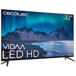 Télévision LED 32 Pouces - CECOTEC - Série A5 ALH50032 - Résolution HD - Smart TV VIDAA - Audio Dolby