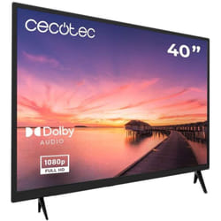 Cecotec - tv - Télévision led de 40 pouces avec résolution Full hd - 0 Series 0040. Système Dolby, tuner DVBT/T2/C/S/S2, haut-parleurs 16W,