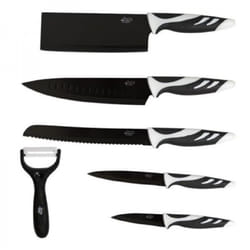 Cecotec - Set de 6 couteaux suisses de couleur noire
