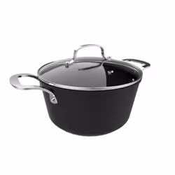 Cecotec 01126, 4,7 L, Rond, Noir, Argent, Aluminium, Acier inoxydable, Vitrocéramique, Gaz, Halogène, Induction, Plaque étanc ...