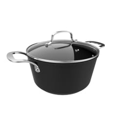 Cecotec 01126 casserole à sauce 4,7 L Rond Noir, Argent
