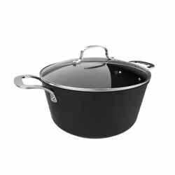 Cecotec 01127, 7,1 L, Rond, Noir, Argent, Aluminium, Acier inoxydable, Vitrocéramique, Gaz, Halogène, Induction, Plaque étanc ...