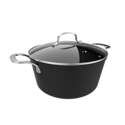 Cecotec 01127 casserole à sauce 7,1 L Rond Noir, Argent