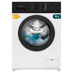 Cecotec 01296 machine à laver Charge avant 6 kg 1000 tr/min Blanc