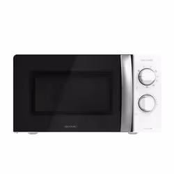 Cecotec ProClean 2110, Comptoir, Micro-ondes grill, 20 L, 700 W, Rotatif, Noir, Blanc