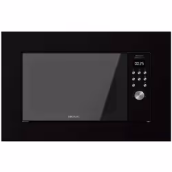 Cecotec 01375, Intégré, Micro-ondes grill, 20 L, 700 W, Boutons, Rotatif, Noir