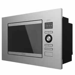Cecotec 01382, Intégré, Micro-ondes grill, 20 L, 800 W, Boutons, Rotatif, Acier