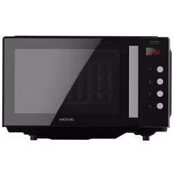 Cecotec GrandHeat 2000, Comptoir, Micro-onde simple, 20 L, 700 W, Boutons, Noir