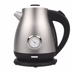 Cecotec Thermosense 620 Retro Steel, 1,7 L, 2200 W, Acier inoxydable, Acier inoxydable, Thermostat réglable, Sans fil