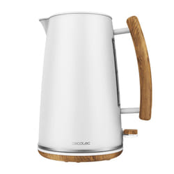 Cecotec 01480 bouilloire 1,7 L 3000 W Marron, Blanc