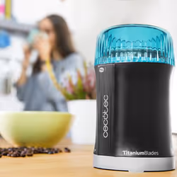Cecotec TitanMill 200 200 W Noir, Bleu - Vue supplémentaire 4
