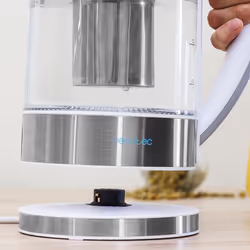 Cecotec ThermoSense 370 bouilloire 1,7 L 2200 W Gris, Acier inoxydable, Transparent, Blanc - Vue supplémentaire 9