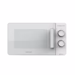 Cecotec 01521, Comptoir, Micro-ondes grill, 20 L, 700 W, Rotatif, Blanc