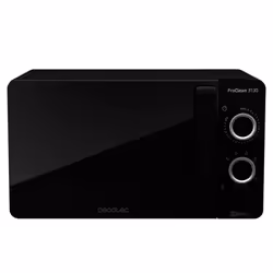 Cecotec ProClean 3130, Sur toute la gamme, Micro-ondes grill, 20 L, 700 W, Rotatif, Noir