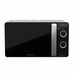 Cecotec 01529, Comptoir, Micro-ondes grill, 20 L, 700 W, Rotatif, Noir