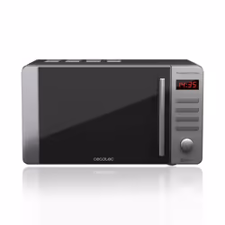 Cecotec ProClean 5010 Inox, Comptoir, Micro-onde simple, 20 L, 700 W, Boutons, Rotatif, Acier inoxydable