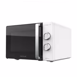 Cecotec 01546, Comptoir, Micro-onde simple, 23 L, 700 W, Rotatif, Blanc