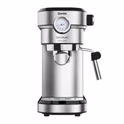 Cecotec Cafelizzia 790 Steel Pro, Machine à expresso, 1,2 L, Café moulu, 1350 W, Acier inoxydable