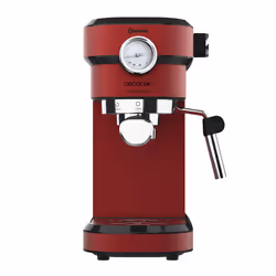 Cecotec Cafelizzia 790 Shiny Pro, Machine à expresso, 1,2 L, 1350 W, Noir, Rouge