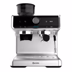 Cecotec 01589, Machine à expresso, 2,5 L, Broyeur intégré, 1550 W, Noir, Acier inoxydable