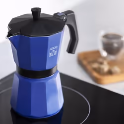 Cecotec 01606 machine à café manuelle Cafetière à moka 0,45 L Bleu