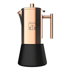 Cecotec Moking 600 Cafetière à moka 0,3 L Noir, Or
