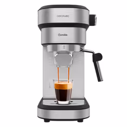 Cecotec 01646, Machine à expresso, 1,2 L, Capsule de café, 1350 W, Acier inoxydable