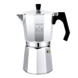 Cecotec Cafetière italienne en aluminium Cumbia MokClassic 1200 Shiny