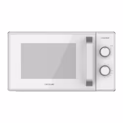 Cecotec 01677, Comptoir, Micro-ondes grill, 20 L, 1050 W, Rotatif, Blanc