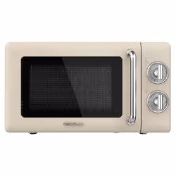 Cecotec 01704, Comptoir, Micro-onde simple, 20 L, 700 W, Rotatif, Beige
