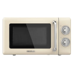 Cecotec 01709 micro-onde Comptoir Micro-ondes grill 20 L 700 W Beige, Acier inoxydable