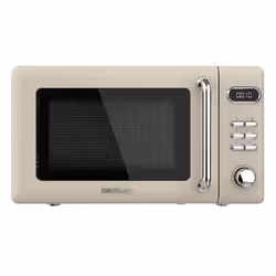 Cecotec 01714, Comptoir, Micro-ondes grill, 20 L, 700 W, Écran integré, Boutons, Rotatif