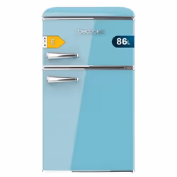 Cecotec Réfrigérateur rétro Bolero CoolMarket 2D Origin 86 Blue E