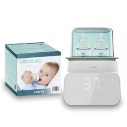 Cecotec - Chauffe-biberon double Nana BabyCare Double BottleWarmer