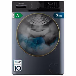 Cecotec Lave-linge à chargement frontal Bolero DressCode 7610 Inverter Ice Blue A