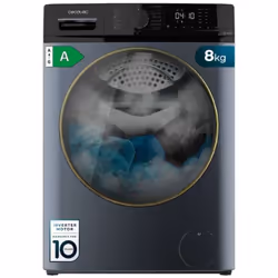 Cecotec Lave-linge à chargement frontal Bolero DressCode 8610 Inverter Ice Blue A